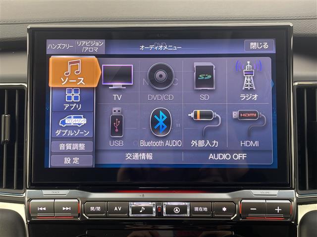 デリカＤ：５ ブラックエディション　登録済未使用車　アルパイン１１型ナビ　カープレイ　バックカメラ　ＨＤＭＩ　ＡＣ１００Ｖ　追従クルコン　ステアリングヒーター　前席シートヒーター　パドルシフト　本革シートパワーシート　ＢＴ　両側電動ドア（5枚目）