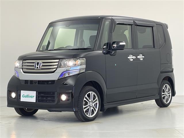 N-BOXカスタム G SSパッケージ 純正ナビ 両側パワースライドドア バックカメラ ETC Bluetooth ワンセグ DVD CD 衝突軽減 フォグランプ スマートキー スペアキー アイドリングストップ(30枚目)