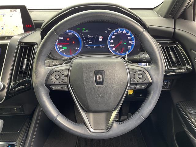 クラウンハイブリッド ＲＳアドバンス　禁煙　純正ナビ　全方位モニター　シートヒーター　ベンチレーション　ステアリングヒーター　衝突軽減ブレーキ　レーンキープアシスト　レーダークルーズコントロール　パワーシート　レザーシート　ＥＴＣ（42枚目）