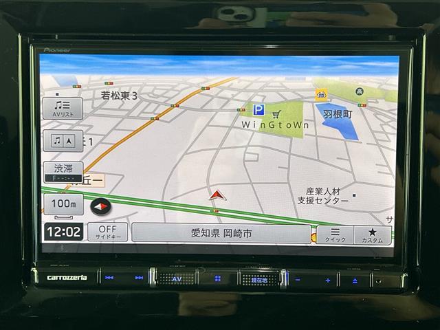 スペーシアカスタム ハイブリッドＸＳ　禁煙　社外８インチナビ　両側パワースライドドア　バックカメラ　シートヒーター　ステアリングヒーター　ＥＴＣ　追従クルコン　ドラレコ型ミラー　衝突軽減　コーナーセンサー　レーンキープ　Ｂｌｕｅｔｏｏｔｈ（3枚目）