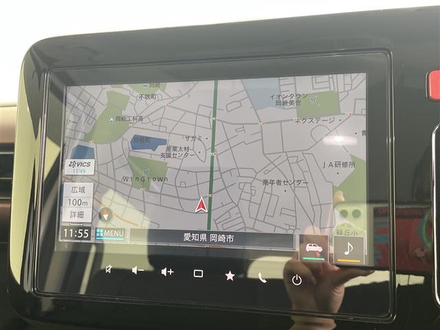 スペーシアカスタム ハイブリッドXSターボ 禁煙車//純正9インチナビ/Bluetooth/フルセグTV/HDMI/USB/Android Auto/Apple CarPlay/全方位カメラ/追従クルーズコントロール/両側パワースライドドア(3枚目)