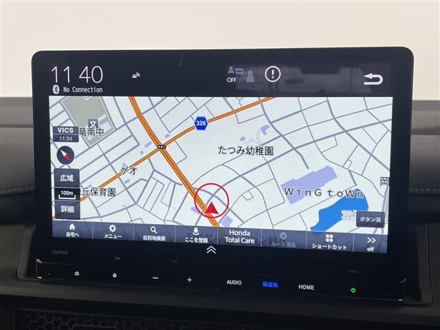 ステップワゴン ｅ：ＨＥＶスパーダ　登録済未使用　純正１１インチナビ　１５インチフリップダウンモニター　両側パワースライドドア　バックカメラ　シートヒーター　衝突軽減　コーナーセンサー　レーンキープ　電動リアゲート　追従クルコン（3枚目）