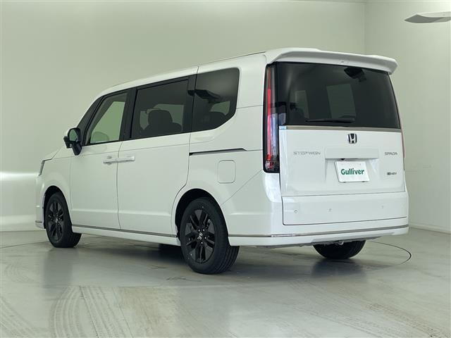 ステップワゴン ｅ：ＨＥＶスパーダ　登録済未使用　純正１１インチナビ　１５インチフリップダウンモニター　両側パワースライドドア　バックカメラ　シートヒーター　衝突軽減　コーナーセンサー　レーンキープ　電動リアゲート　追従クルコン（43枚目）