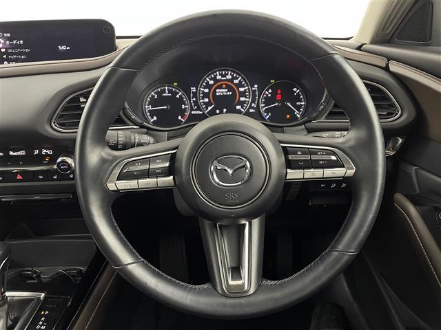 CX-30 XD Lパッケージ スマートシティーブレーキ/レーダークルーズコントロール/純正ナビ/CD/DVD/Bluetooth/フルセグ/全方位カメラ/D席パワーシート/D/N席シートヒーター/ステアリングヒーター/合皮シート(11枚目)