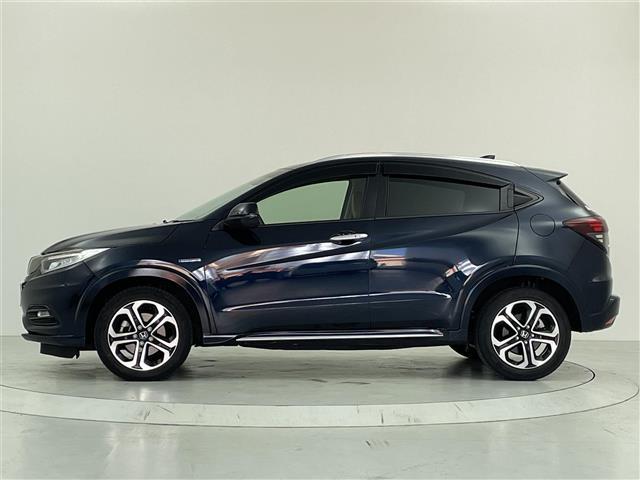 ヴェゼル ハイブリッドZ・ホンダセンシング ホンダセンシング追従式クルコン車線逸脱衝突軽減ブレーキ純正SDナビゲーションBT/CD/DVD/フルセグ/FM/AMバックカメラハーフレザー前席シートヒーター純正17インチアルミ革巻ステアリングETC(36枚目)