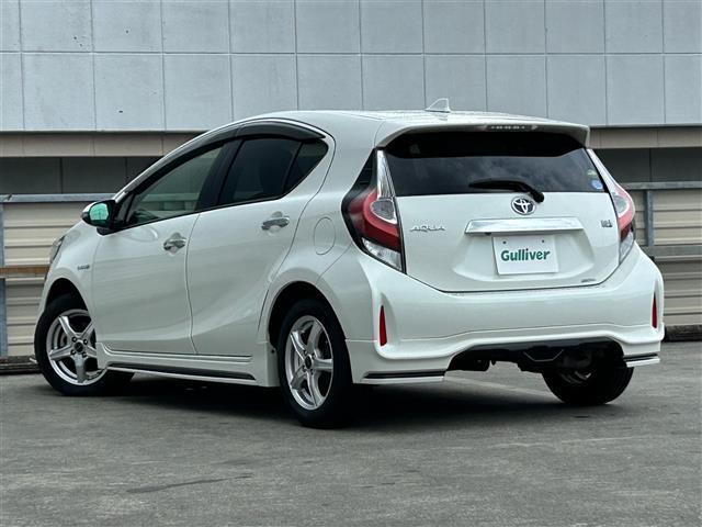 アクア Sスタイルブラック トヨタセーフティセンス/社外エアロFSR/純正SDナビ/フルセグTV/DVD再生/BTオーディオ/バックカメラ/ビルトインETC/プッシュスタート/プロジェクター式ハロゲンヘッドライト/社外15AW/(40枚目)