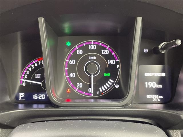 Ｎ－ＷＧＮカスタム Ｌ・ターボホンダセンシング　ホンダセンシング　純正ナビ　ＣＤ／ＤＶＤ／ＢＴ／フルセグＴＶ　バックカメラ　ＬＥＤオートライト　フォグランプ　ハーフレザーシート　Ｄ席シートヒーター　純正１５インチアルミホイール　パドルシフト　ＥＴＣ（11枚目）