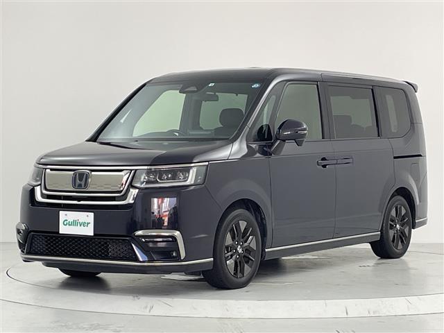 ステップワゴン ｅ：ＨＥＶスパーダ　純正１１．４型ナビ　Ｂカメラ　両側パワスラ　パワーバックドア　ハーフレザーシート　前席シートヒーター　　ＥＴＣ　ＣＭＢＳ　ＡＣＣ先行車検知　ＬＫＡＳ　ＢＳＭ　先行車発進　標識認識機能　踏み間違い衝突軽（32枚目）