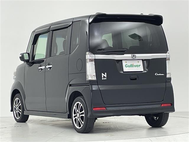 Ｎ－ＢＯＸカスタム Ｇ　ＳＳパッケージ　禁煙車　シティブレーキアクティブシステム　社外メモリナビ　フルセグＴＶ　バックカメラ　両側パワースライドドア　クルーズコントロール　ＨＩＤオートライト　フォグランプ　純正１４インチアルミホイール（21枚目）