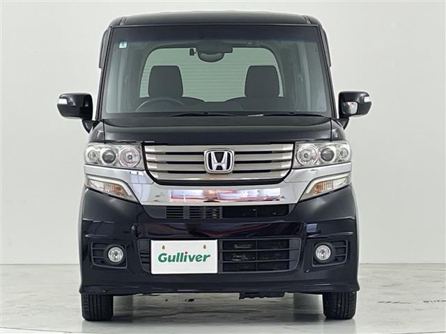 Ｎ－ＢＯＸカスタム Ｇ　ＳＳパッケージ　禁煙車　シティブレーキアクティブシステム　社外メモリナビ　フルセグＴＶ　バックカメラ　両側パワースライドドア　クルーズコントロール　ＨＩＤオートライト　フォグランプ　純正１４インチアルミホイール（53枚目）