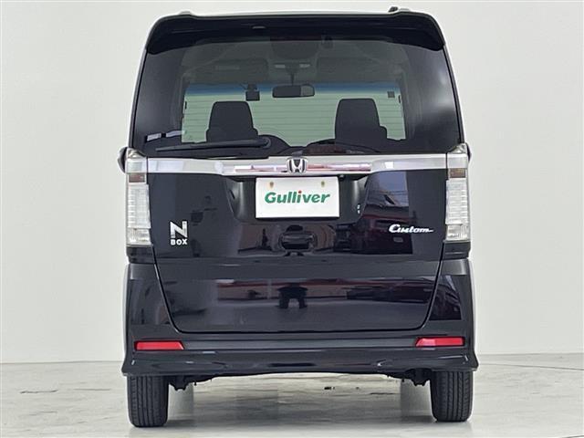 Ｎ－ＢＯＸカスタム Ｇ　ＳＳパッケージ　禁煙車　シティブレーキアクティブシステム　社外メモリナビ　フルセグＴＶ　バックカメラ　両側パワースライドドア　クルーズコントロール　ＨＩＤオートライト　フォグランプ　純正１４インチアルミホイール（54枚目）