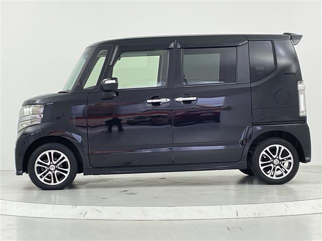 Ｎ－ＢＯＸカスタム Ｇ　ＳＳパッケージ　禁煙車　シティブレーキアクティブシステム　社外メモリナビ　フルセグＴＶ　バックカメラ　両側パワースライドドア　クルーズコントロール　ＨＩＤオートライト　フォグランプ　純正１４インチアルミホイール（55枚目）