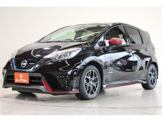 ノート ｅ－パワーニスモ　禁煙車　ＯＰＬＥＤヘッドライト　純正ナビ　全周囲カメラ　フルセグＴＶ　衝突軽減ブレーキ　ＥＴＣ　純正１６インチアルミホイール　スマートキー　プッシュスタート　Ｂｌｕｅｔｏｏｔｈ接続　電動格納ドアミラー（10枚目）