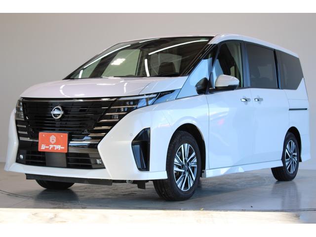 セレナ ハイウェイスターＶ　禁煙車　純正１２．３型ナビ　フルセグＴＶ　全周囲カメラ　両側電動スライドドア　衝突軽減ブレーキ　レーダークルーズコントロール　ＥＴＣ２．０　障害物センサー　ＬＥＤヘッドライト（9枚目）