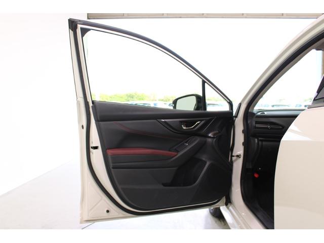 レヴォーグ ＳＴＩスポーツ　ＥＸ　禁煙車　アイサイトＸテクノロジー　純正１１．６インチナビ　フロントサイドバックカメラ　フルセグＴＶ　レーダークルーズコントロール　衝突軽減ブレーキ　温熱赤黒革シート　メモリー付きパワーシート　ＬＥＤ（34枚目）