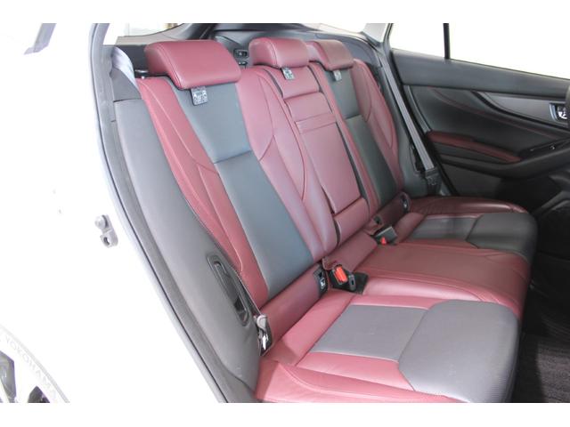 レヴォーグ ＳＴＩスポーツ　ＥＸ　禁煙車　アイサイトＸテクノロジー　純正１１．６インチナビ　フロントサイドバックカメラ　フルセグＴＶ　レーダークルーズコントロール　衝突軽減ブレーキ　温熱赤黒革シート　メモリー付きパワーシート　ＬＥＤ（38枚目）