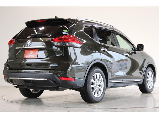 エクストレイル 20X ハイブリッド 禁煙車 純正ナビ(SD確認中) 全周囲カメラ 電動リアゲート 防水シート プロパイロット 衝突軽減ブレーキ ルーフレール ビルトインETC 全席シートヒーター デジタルインナーミラー LED(14枚目)