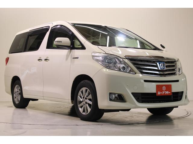 アルファードハイブリッド X 禁煙車 純正8型ナビ フルセグTV 両側電動スライドドア ビルトインETC オートクルーズコントロール  CDプレイヤー 木目調ステアリングホイール バックカメラ 電動格納ミラー クリアランスソナー(8枚目)
