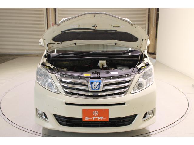 アルファードハイブリッド X 禁煙車 純正8型ナビ フルセグTV 両側電動スライドドア ビルトインETC オートクルーズコントロール  CDプレイヤー 木目調ステアリングホイール バックカメラ 電動格納ミラー クリアランスソナー(77枚目)