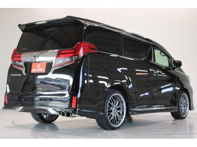 アルファード 2.5S Cパッケージ モデリスタフルエアロ 禁煙車 ALPINE9型ナビ フルセグTV メモリ付パワーシート 半革シート 電動Rゲート ブラック木目調ステアリングホイール(13枚目)