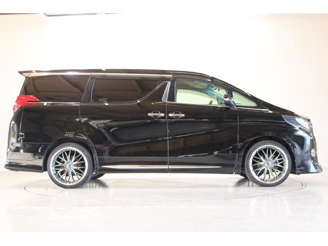 アルファード 2.5S Cパッケージ モデリスタフルエアロ 禁煙車 ALPINE9型ナビ フルセグTV メモリ付パワーシート 半革シート 電動Rゲート ブラック木目調ステアリングホイール(14枚目)