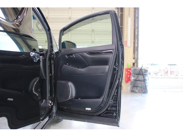 アルファード 2.5S Cパッケージ モデリスタフルエアロ 禁煙車 ALPINE9型ナビ フルセグTV メモリ付パワーシート 半革シート 電動Rゲート ブラック木目調ステアリングホイール(28枚目)