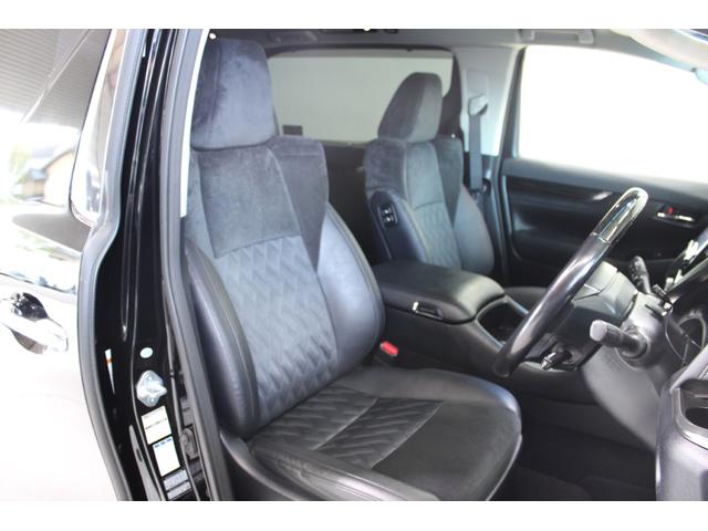 アルファード 2.5S Cパッケージ モデリスタフルエアロ 禁煙車 ALPINE9型ナビ フルセグTV メモリ付パワーシート 半革シート 電動Rゲート ブラック木目調ステアリングホイール(38枚目)