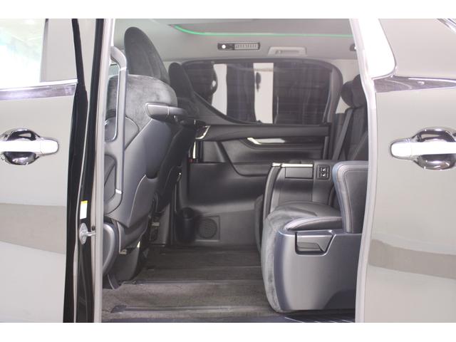 アルファード 2.5S Cパッケージ モデリスタフルエアロ 禁煙車 ALPINE9型ナビ フルセグTV メモリ付パワーシート 半革シート 電動Rゲート ブラック木目調ステアリングホイール(42枚目)