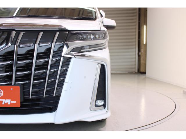 アルファード 2.5S 禁煙車 純正OPナビ フルセグTV 両側電動スライドドア バックカメラ レーダークルーズコントロール LEDヘッドライト ETC 純正18インチアルミホイール 革巻きステアリングホイール フォグライト(15枚目)