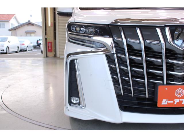 アルファード 2.5S 禁煙車 純正OPナビ フルセグTV 両側電動スライドドア バックカメラ レーダークルーズコントロール LEDヘッドライト ETC 純正18インチアルミホイール 革巻きステアリングホイール フォグライト(17枚目)