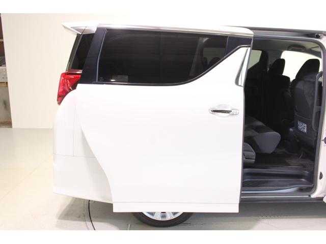 アルファード 2.5S 禁煙車 純正OPナビ フルセグTV 両側電動スライドドア バックカメラ レーダークルーズコントロール LEDヘッドライト ETC 純正18インチアルミホイール 革巻きステアリングホイール フォグライト(29枚目)
