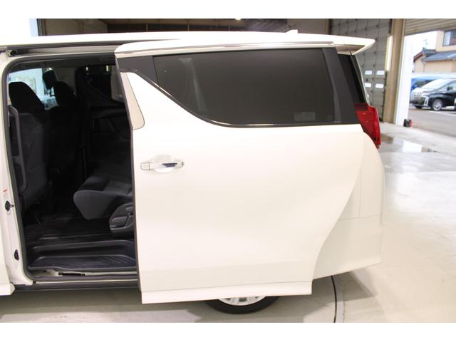 アルファード 2.5S 禁煙車 純正OPナビ フルセグTV 両側電動スライドドア バックカメラ レーダークルーズコントロール LEDヘッドライト ETC 純正18インチアルミホイール 革巻きステアリングホイール フォグライト(34枚目)
