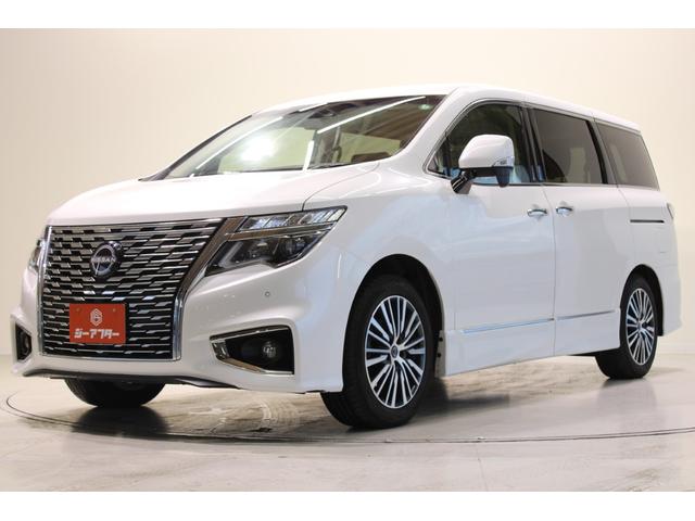 エルグランド 250ハイウェイスターS 禁煙車 純正OPナビ フルセグTV バックカメラ OP両側電動スライドドア レーダークルーズコントロール LEDヘッドライト ETC 純正18インチAW 衝突軽減ブレーキ Rゲートオートクローザー(9枚目)