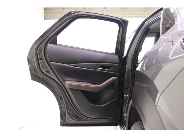 CX-30 X Lパッケージ 禁煙車 6速MT 純正8.8インチナビ(SD確認中) 全周囲カメラ フルセグTV メモリー付き温熱茶革シート クルーズコントロール 電動リアゲート LEDヘッドライト フォグランプ オートハイビーム(36枚目)
