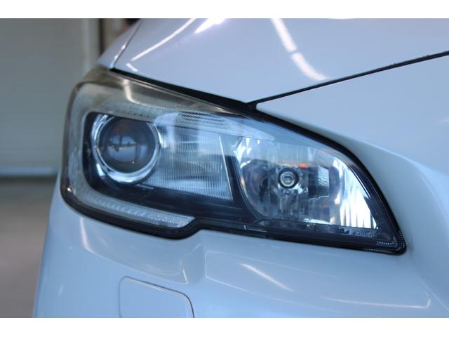 WRX STI STI ワンオーナー 禁煙車 オプションリアスポイラー 6速MT 純正ナビ フルセグTV バックカメラ ハーフレザーシート STI18インチアルミホイール LEDヘッドライト ETC フロントフォグライト(18枚目)