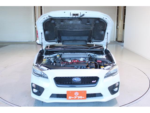 WRX STI STI ワンオーナー 禁煙車 オプションリアスポイラー 6速MT 純正ナビ フルセグTV バックカメラ ハーフレザーシート STI18インチアルミホイール LEDヘッドライト ETC フロントフォグライト(69枚目)