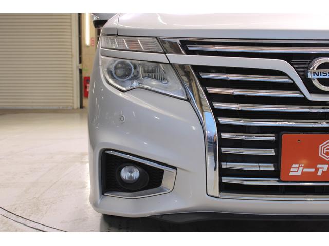 エルグランド 350ハイウェイスター 禁煙車 1オーナー オプションナビ フルセグTV 全周囲カメラ 両側電動スライド 後席モニター 電動リアゲート レーダークルーズコントロールシステム LEDヘッドライト 黒ハーフレザーシート(17枚目)