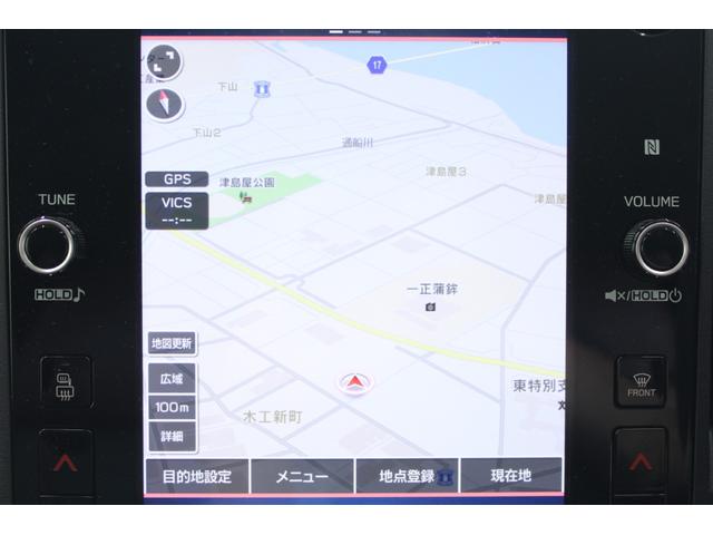 レヴォーグ ＳＴＩスポーツ　ＥＸ　禁煙車　ＳＴＩフルエアロ　ＳＴＩマフラー　純正１１．６インチナビ　バックカメラ　サイドカメラ　フルセグＴＶ　メモリー付き温熱赤黒革パワーシート　アイサイト　電動リアゲート　デジタルインナーミラー（3枚目）