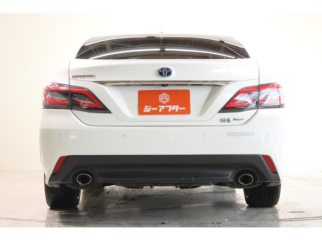 クラウンハイブリッド S Four エレガンススタイル 禁煙車 サンルーフ 純正8インチナビ フルセグTV バックカメラ レーダ-クル-ズコントロ-ルシステム 半革温熱シート ETC2.0 ステアリングヒータ- 衝突軽減ブレーキ LEDヘッドライト(13枚目)