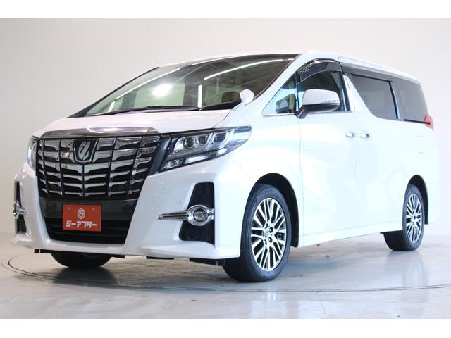 アルファード ２．５Ｓ　Ｃパッケージ　禁煙車　純正１０インチナビ　純正１２インチ後席モニター　バックカメラ　電動リアゲート　レーダークルーズコントロール　クリアランスソナー　フルセグＴＶ　メモリ付パワーシート　ステアリングヒーター　７人乗（9枚目）