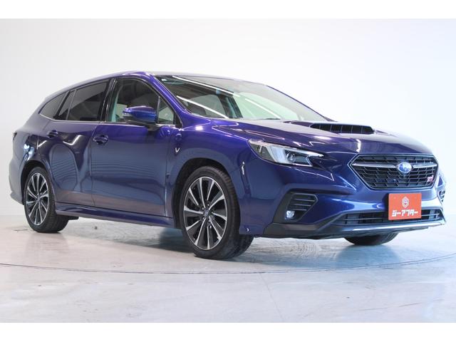 レヴォーグ ＳＴＩスポーツ　ＥＸ　禁煙車　純正１１．６インチナビ　フロントサイドバックカメラ　フルセグＴＶ　アイサイトＸテクノロジー　電動リアゲート　ＬＥＤヘッドライト　ＥＴＣ　メモリ付パワーシート　全席シートヒーター　赤黒革シート（7枚目）