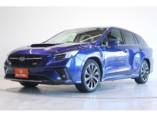 レヴォーグ ＳＴＩスポーツ　ＥＸ　禁煙車　純正１１．６インチナビ　フロントサイドバックカメラ　フルセグＴＶ　アイサイトＸテクノロジー　電動リアゲート　ＬＥＤヘッドライト　ＥＴＣ　メモリ付パワーシート　全席シートヒーター　赤黒革シート（9枚目）