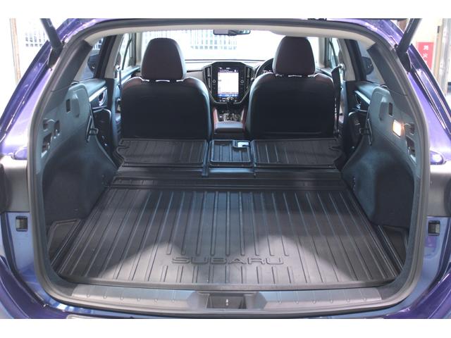 レヴォーグ ＳＴＩスポーツ　ＥＸ　禁煙車　純正１１．６インチナビ　フロントサイドバックカメラ　フルセグＴＶ　アイサイトＸテクノロジー　電動リアゲート　ＬＥＤヘッドライト　ＥＴＣ　メモリ付パワーシート　全席シートヒーター　赤黒革シート（34枚目）