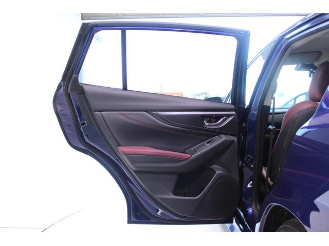 レヴォーグ ＳＴＩスポーツ　ＥＸ　禁煙車　純正１１．６インチナビ　フロントサイドバックカメラ　フルセグＴＶ　アイサイトＸテクノロジー　電動リアゲート　ＬＥＤヘッドライト　ＥＴＣ　メモリ付パワーシート　全席シートヒーター　赤黒革シート（35枚目）