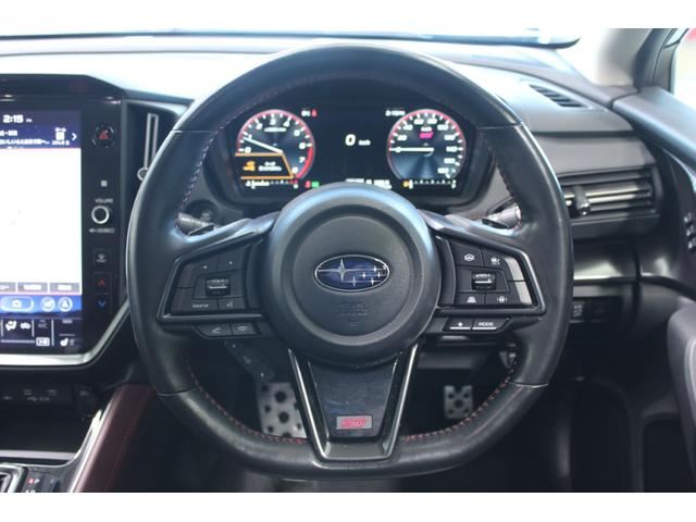 レヴォーグ ＳＴＩスポーツ　ＥＸ　禁煙車　純正１１．６インチナビ　フロントサイドバックカメラ　フルセグＴＶ　アイサイトＸテクノロジー　電動リアゲート　ＬＥＤヘッドライト　ＥＴＣ　メモリ付パワーシート　全席シートヒーター　赤黒革シート（46枚目）