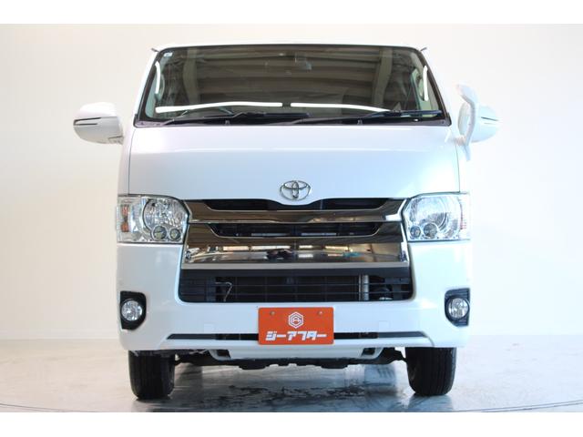 ハイエースバン ロングスーパーGL 禁煙車 純正ナビ バックカメラ フルセグTV 両側電動スライドドア LEDヘッドライト フロントフォグライト AC100V電源 HDMI接続 プッシュスタート クリアランスソナー Bluetooth(8枚目)