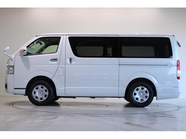 ハイエースバン ロングスーパーGL 禁煙車 純正ナビ バックカメラ フルセグTV 両側電動スライドドア LEDヘッドライト フロントフォグライト AC100V電源 HDMI接続 プッシュスタート クリアランスソナー Bluetooth(10枚目)