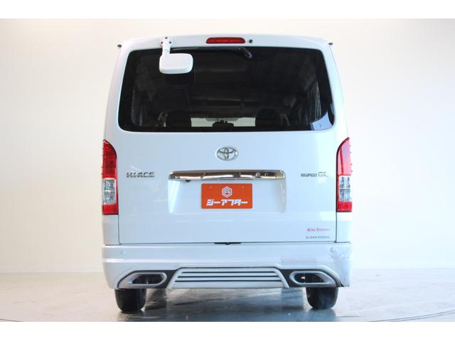 ハイエースバン ロングスーパーGL 禁煙車 純正ナビ バックカメラ フルセグTV 両側電動スライドドア LEDヘッドライト フロントフォグライト AC100V電源 HDMI接続 プッシュスタート クリアランスソナー Bluetooth(12枚目)