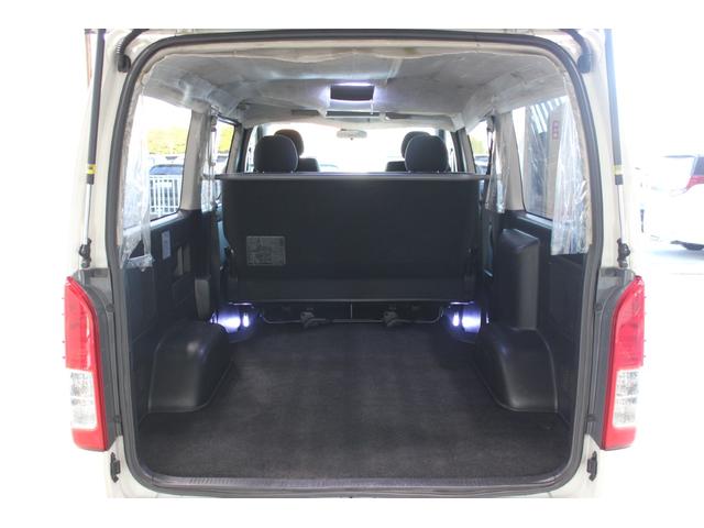 ハイエースバン ロングスーパーGL 禁煙車 純正ナビ バックカメラ フルセグTV 両側電動スライドドア LEDヘッドライト フロントフォグライト AC100V電源 HDMI接続 プッシュスタート クリアランスソナー Bluetooth(34枚目)