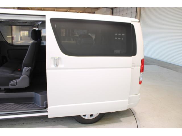 ハイエースバン ロングスーパーGL 禁煙車 純正ナビ バックカメラ フルセグTV 両側電動スライドドア LEDヘッドライト フロントフォグライト AC100V電源 HDMI接続 プッシュスタート クリアランスソナー Bluetooth(36枚目)